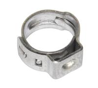 Sealey Single Ear O Clips 25 Pieces Stainless Steel 7mm - 8.5mm Ocse78