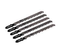 Sealey Jigsaw Blade Hard Wood 100mm 6tpi, Pack of 5