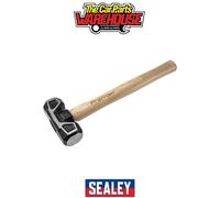 Sealey SLH041 Premier Short Handle Sledge Hammer with Hickory Shaft 4lb