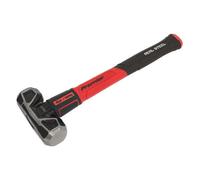 Sealey Slhg04 Premier Short Handle Sledge Hammer With Fibreglass Shaft 4Lb