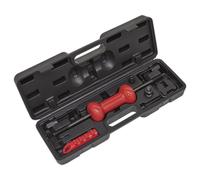 Sealey DP9/5B 4.5lb / 2kg Slide Hammer Rubber handle + Attachments in Carry Case