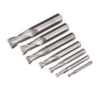 Sealey SM2502EMSET HSS End Mill Set 2 Flute 4-16mm