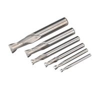 Sealey Hss End Mill Set For Sm2503 Drilling Machine Mt2 3-10mm Sm2503Emset