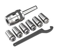 Sealey SM2503MCSET Mill Chuck Set MT2-M10 3-10mm