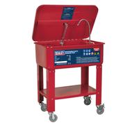 Sealey Sm28 Mobile Parts Cleaning Tank 50Ltr