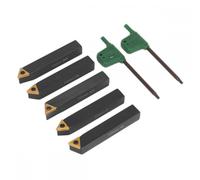 Sealey SM3025CS1 Indexable 10Mm Lathe Turning Tool Set 5Pc