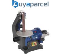 Sealey Belt Sander Disc Sander 250W Bench Belt 762 X 25mm Sander Sanding Sm750