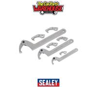Sealey Adjustable C-Spanner - Hook & Pin Wrench Set 11pc - SMC2