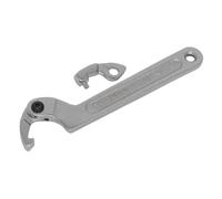 Sealey SMC2S 3 Piece Adjustable C-Spanner Hook & Pin Wrench Set 19–51mm