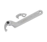 Sealey SMC2S Adjustable C-Spanner Hook & Pin Wrench Set 19-51mm 3pc