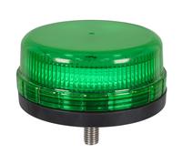 Sealey Smd Led Rotating Flashing Warning Beacon With 12Mm Bolt Fixing - Green 12/24V