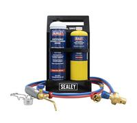 Sealey Smgkit02 Mapp Gas & Oxygen Brazing Kit With 400G Mapp Cylinder & 950Ml Oxygen Cylinder