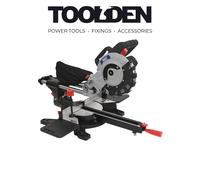 Sealey SMS216 Double Sliding Compound Mitre Saw 216mm 240v