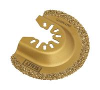 Sealey OIS Oscillating Multi Tool Carbide Grout and Tile Segment Blade 65mm Pack of 1