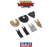 Sealey 7 Piece OIS Oscillating Multi Tool All Purpose Blade Set