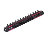 Sealey Socket & Bit Retaining Rail 1/4"Sq Drive 16 Sockets And 30 bits AK27096