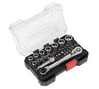 Sealey Socket & Bit Set 1/4"D Colour Coded 31pc Hex Torx AK2111 Slotted AK2111