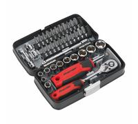 Sealey AK8945 Socket & Bit Set 38pc 1/4"Sq Drive