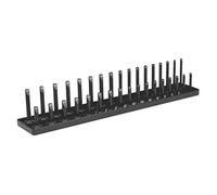 Sealey Socket Holder Storage Tidy 1/2" Sq Drive 10-27mm Normal + Deep - 34 Slots ** Sealey_SH1217 **