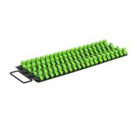 Sealey Socket Rail Tray 1/4" 3/8" & 1/2"Sq Drive Hi-Vis Green AK27051HV