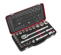 Sealey Socket Set 1/2"Sq Drive 24pc - Premier Platinum Series - AK7924