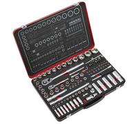Sealey Socket Set 1/4" & 1/2"Sq Drive 108pc - Premier Platinum Series - AK7926