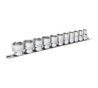 Sealey Socket Set 11pc 3/8"Sq Drive Lock-On 6pt Imperial