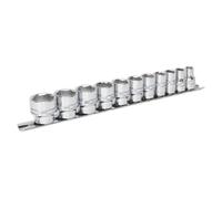 Sealey Socket Set 11pc 3/8"Sq Drive Lock-On 6pt Imperial