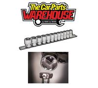 SEALEY SOCKET SET 12PC 3/8"SQ DRIVE LOCK-ON™ 6PT for Rounded Nut METRIC AK2741