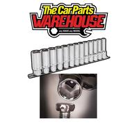 SEALEY SOCKET SET 13pc 1/2"Sq DEEP DRIVE LOCK-ON™ 6PT Rounded Nut METRIC AK2745