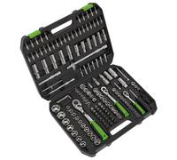Sealey Socket Set 171 Pieces 1/4", 3/8" & 1/2"Sq Drive WallDrive® Metric S01211