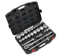 Sealey Socket Set 26pc 3/4"Sq Drive 12 point WallDrive Metric Imperial AK2584