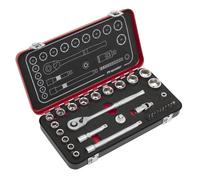 Sealey Socket Set 3/8"Sq Drive 31pc - Pemier Platinum Series - AK7921