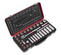 Sealey Socket Set 3/8"Sq Drive 32pc - Premier Platinum Series - AK7922