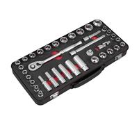 Sealey Socket Set Premier Platinum AK7923 37pc 3/8" Sq Drive Metric & Imperial