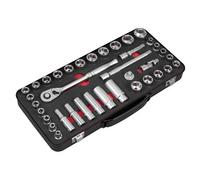 Sealey Socket Set Premier Platinum AK7923 37pc 3/8" Sq Drive Metric & Imperial