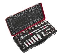 Sealey Socket Set 3/8"Sq Drive 37pc - Premier Platinum Series - AK7923