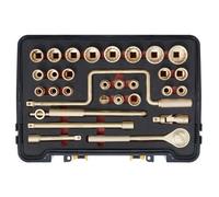 Sealey Socket Set 31Pc 1/2"sq Drive - Non-Sparking Ns039