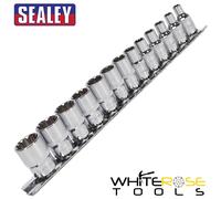 Sealey Socket Set Total Drive 13pc 4-14mm Hex Spline Trx-Star Premier
