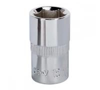 Sealey SP1215 Walldrive® Socket 15Mm 1/2inSq Drive Fully Polished