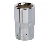 Sealey 1/2" Drive Hexagon WallDrive Socket Metric 1/2" 17mm