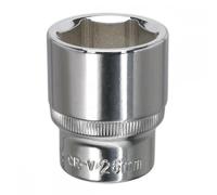 Sealey SP1226 Walldrive® Socket 26Mm 1/2inSq Drive Fully Polished