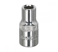 Sealey 1/4" Drive Hexagon WallDrive Socket Metric 1/4" 5.5mm