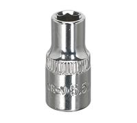 Sealey Sp14055 Walldrive Socket 5.5Mm 1/4Sq Drive Fully Polished