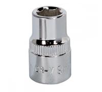 Sealey SP3809 Walldrive® Socket 9Mm 3/8inSq Drive Fully Polished