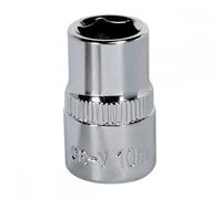 Sealey SP3810 Walldrive® Socket 10Mm 3/8inSq Drive Fully Polished