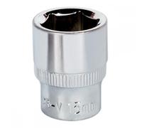Sealey 3/8" Drive Hexagon WallDrive Socket Metric 3/8" 15mm