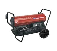 Sealey AB1258 125,000Btu/Hr Space Warmer Heater with Wheels