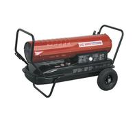 Sealey Space Warmer Kerosene/diesel Heater 175,000Btu/hr With Wheels