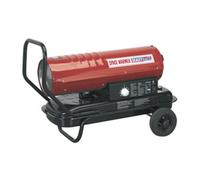 Sealey Space Warmer Kerosene/diesel Heater 70,000Btu/hr With Wheels